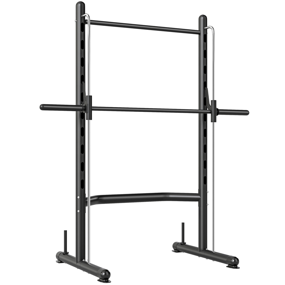 Kozy Adjustable Squat Rack, with Pull Up Bar, Barbell Bar for Home Gym
