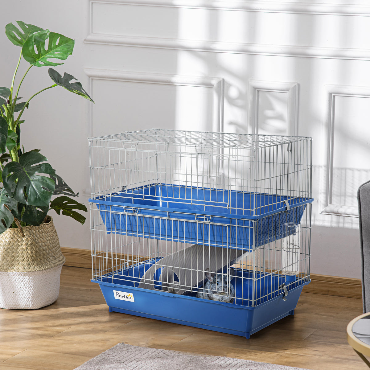 PawHut Small Animal Cage, Metal 2