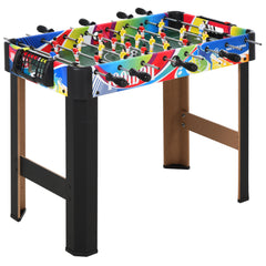 Kozy 2.8FT Football Foosball Gaming Table Soccer For Kids Indoor Play Fun Sports Game