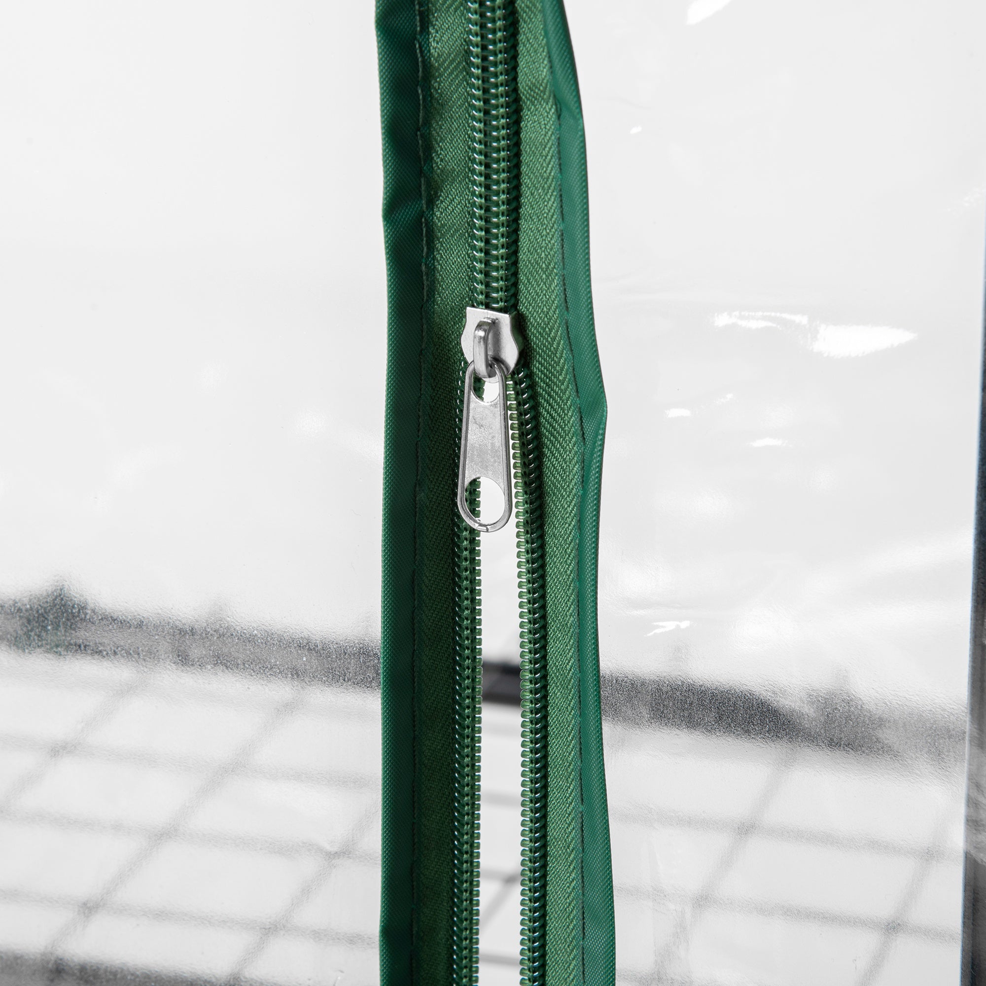 Kozy 4 Tiers Mini Portable Greenhouse Compact Plant Grow Shed Metal Frame Transparent Clear Cover 160H x 70L x 50Wcm