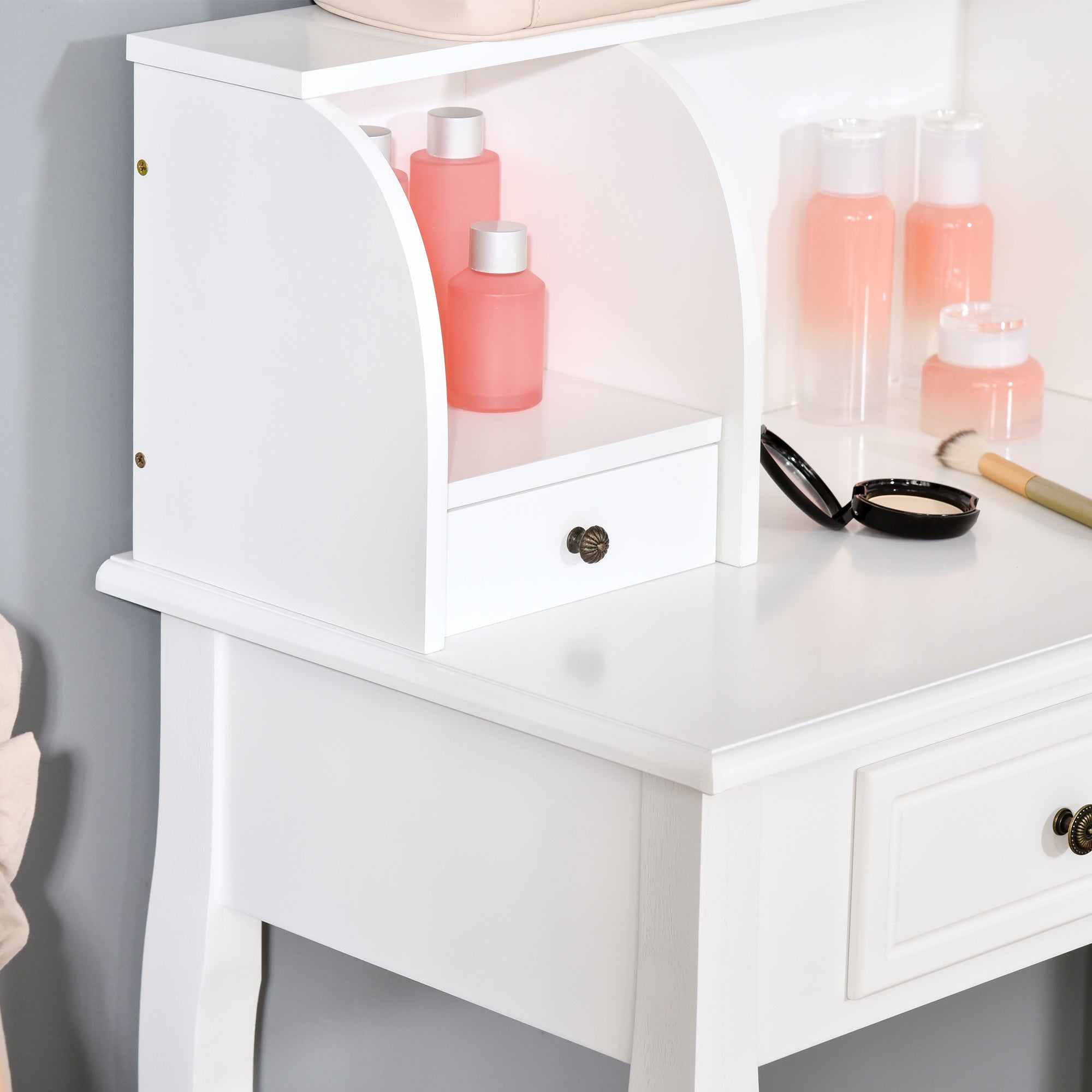 HOMCOM Dressing Table Vanity Make