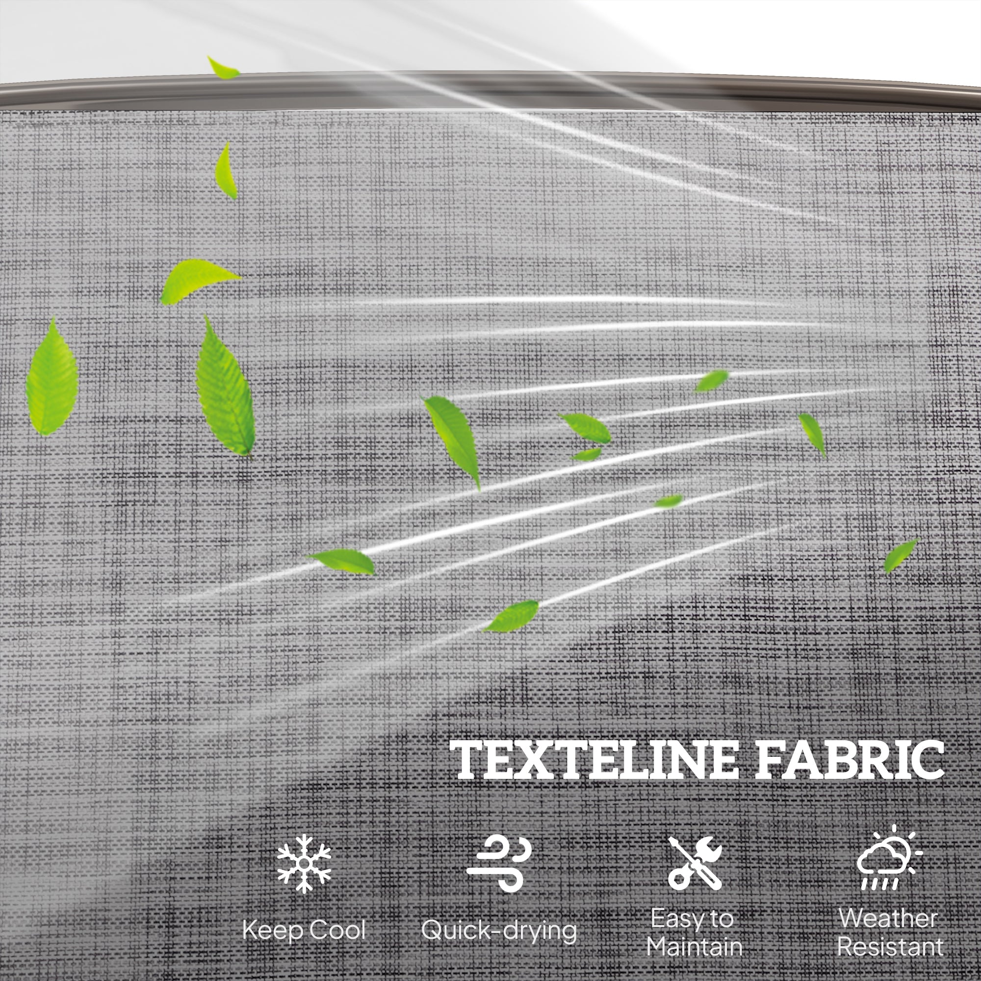 Kozy 2 Seats Garden Glider Bench, Metal Frame Loveseat with Glass Top  Centre Table, Porch Rocking Glider for 2 Person, for Deck, Patio, Brown/ Grey