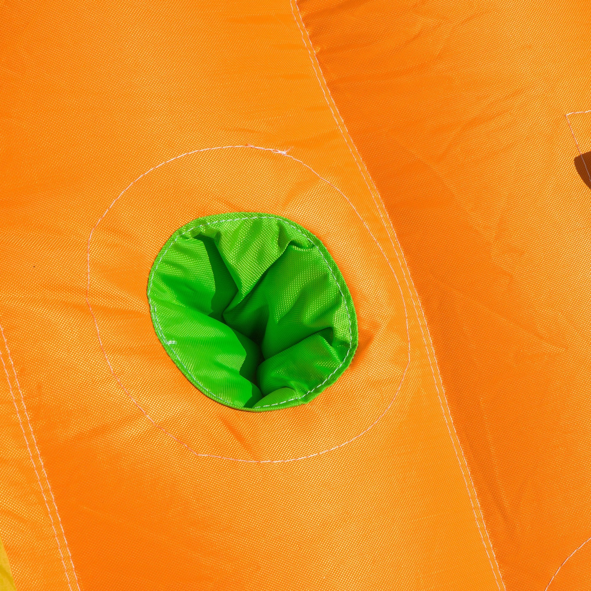 Kozy 5 in 1 Kids Bouncy Castle Large Crocodile Style Inflatable House Slide Basket Water Pool Gun Climbing Wall with Blower Carrybag for Kids Age 3-8, 3.85 x 2.85 x 2.25m