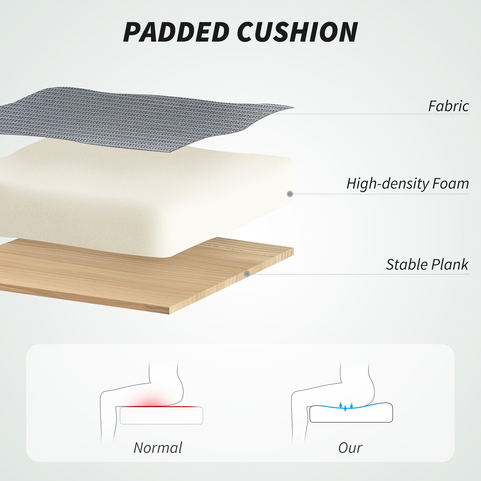 Kozy Mesh Back Office Chair, with Lumbar Support - Grey