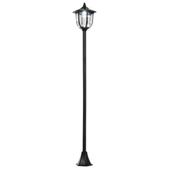 Kozy Outdoor Garden Solar Post Lamp Sensor Light  LED Lantern Bollard Pathway Torch Light 1.77m Tall
