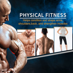 Kozy 17.5KG Single Rubber Hex Dumbbell Portable Hand Weights Dumbbell Home Gym