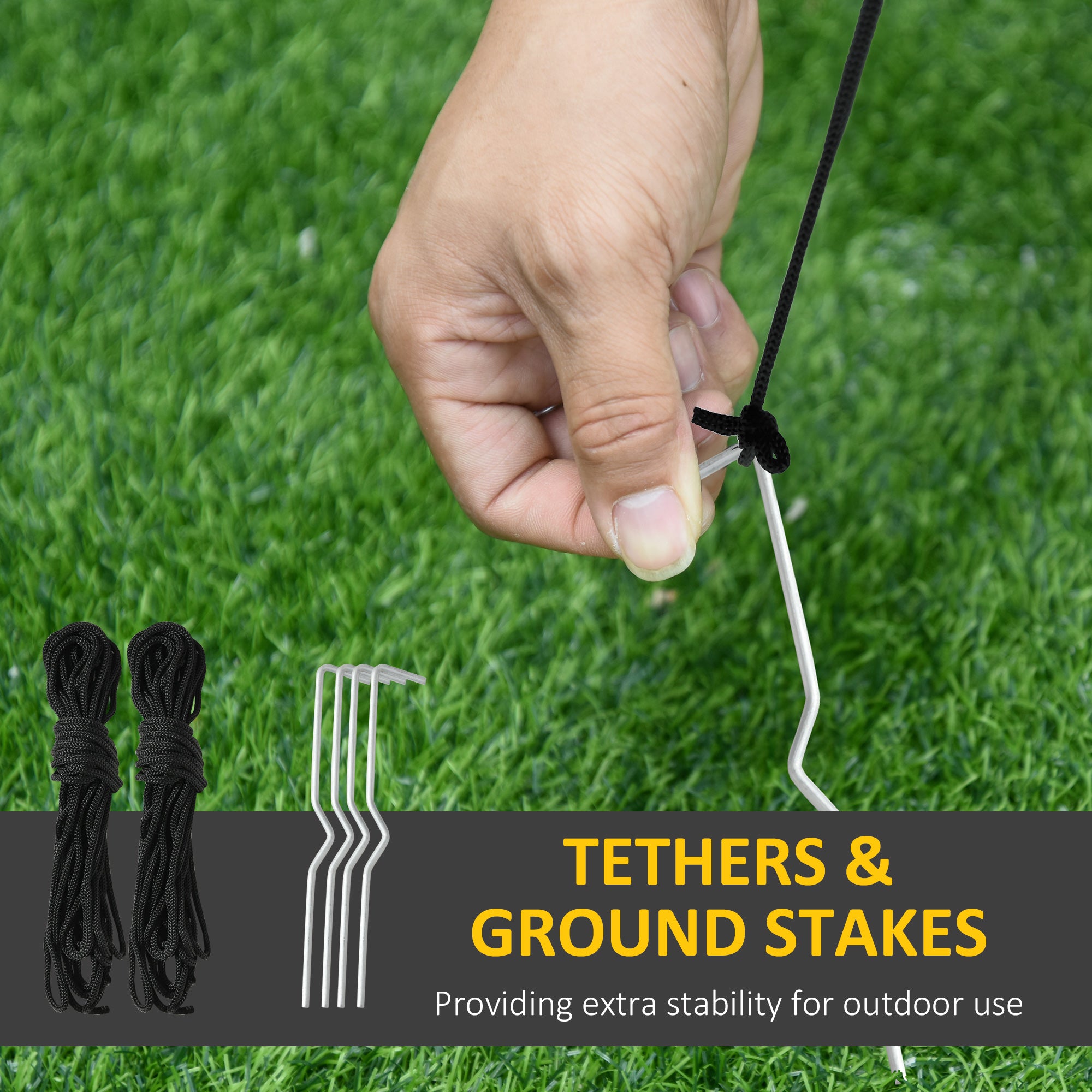 Kozy 2.4m Halloween Inflatable Ghost Tree with 4 Pumpkins 2 Build-in LEDs, Blow Up Inflatables for Halloween Party Yard Lawn Outdoor Indoor Decoration