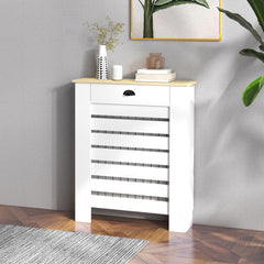 Kozy - 95.5H x 78Wcm Radiator Cover, with Drawer - White