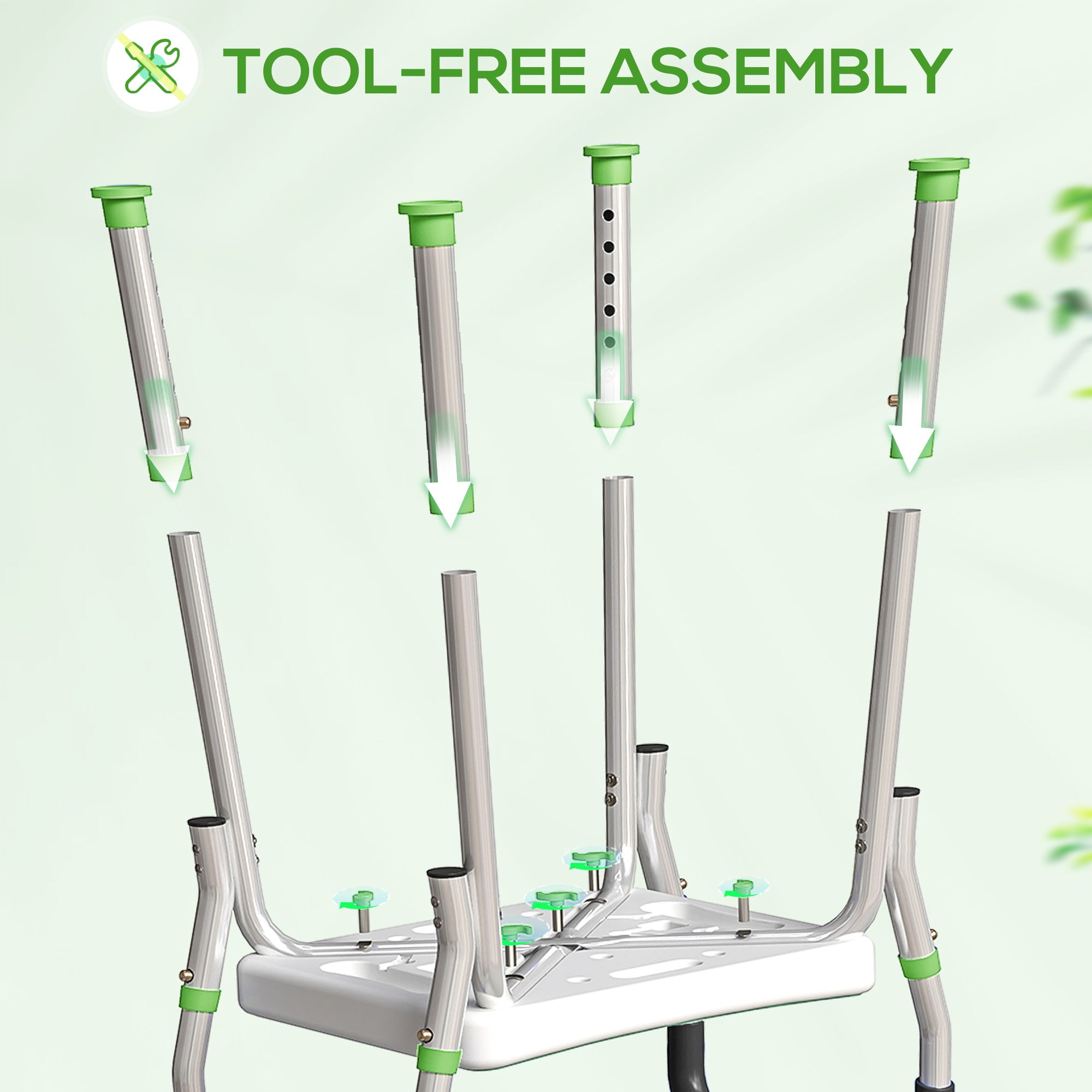 Kozy 57-69cm Aluminium Frame Bath Seat