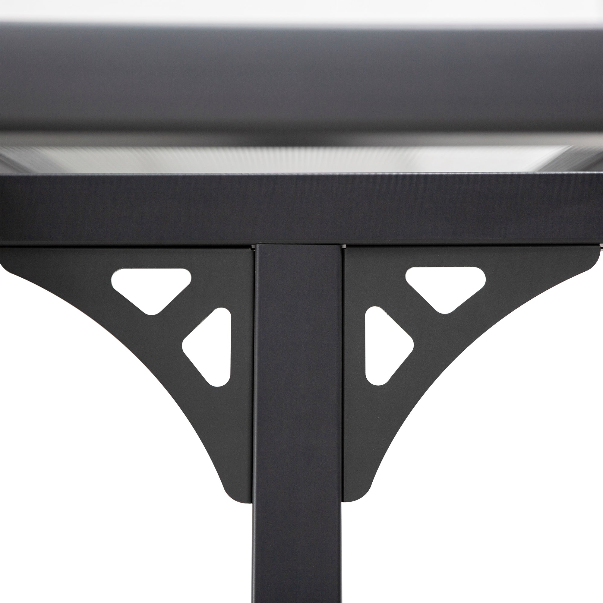 Kozy 4.35 x 3m Outdoor Patio Gazebo Pergola, Retractable Pergola Canopy Aluminum Post & PC Roof,  Grey