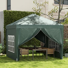 Outsunny Pop Up Gazebo Marquee, size(3m x 3m)