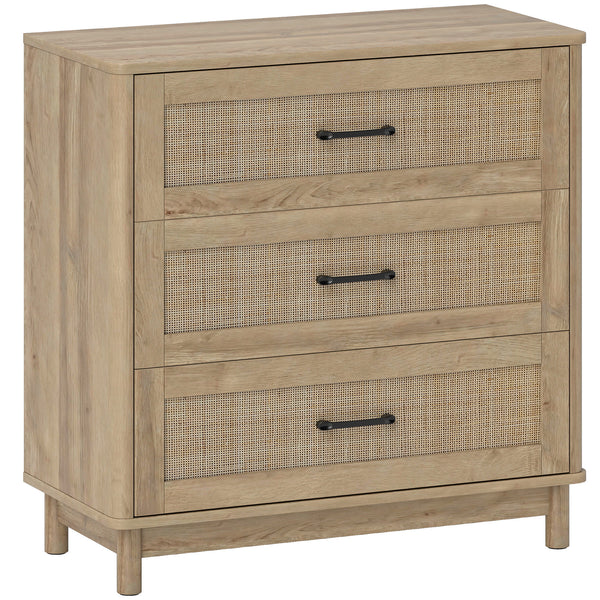Wide Drawer Chest of Drawers with Drawer