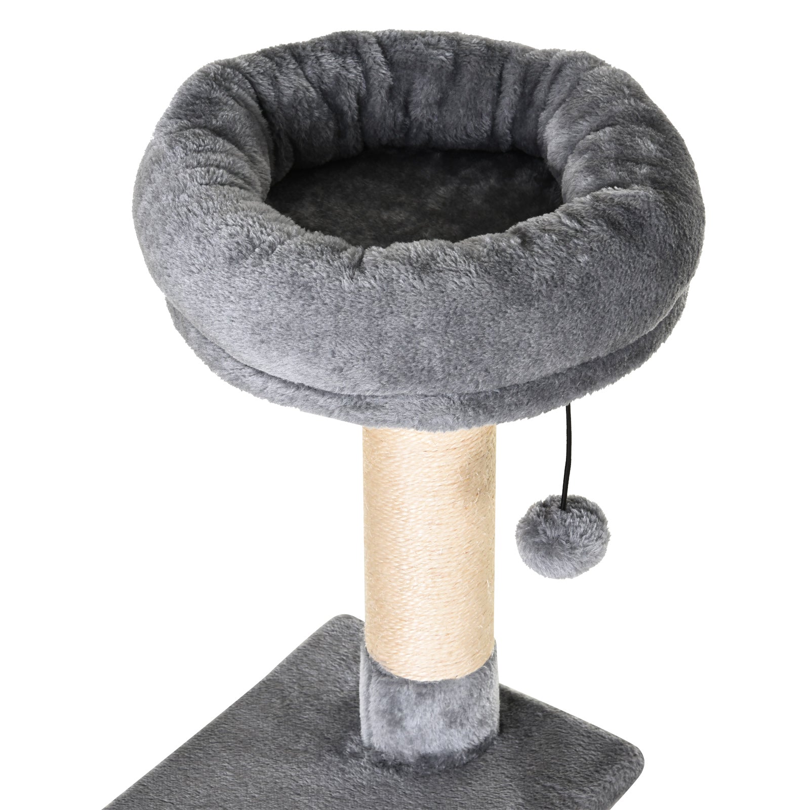 PawHut Cat Tree Condo Tower, Multi