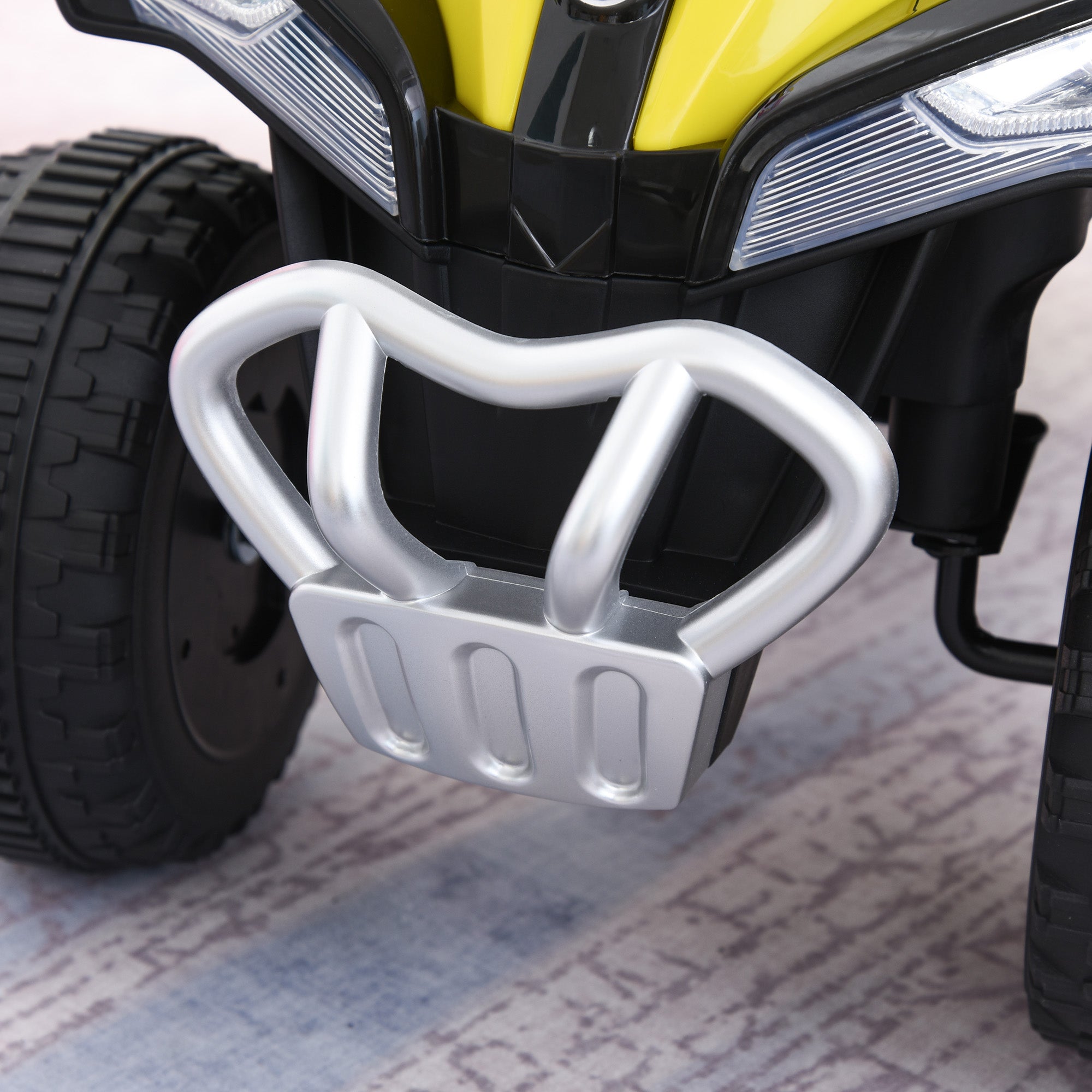 Kozy No Power Ride on Car Toddler Kids Walker Foot To Floor Slider w/ Music Lights for 18 - 36 Months Yellow