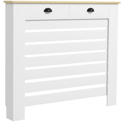 Kozy - 95.5H x 111Wcm Radiator Cover, with Drawer - White