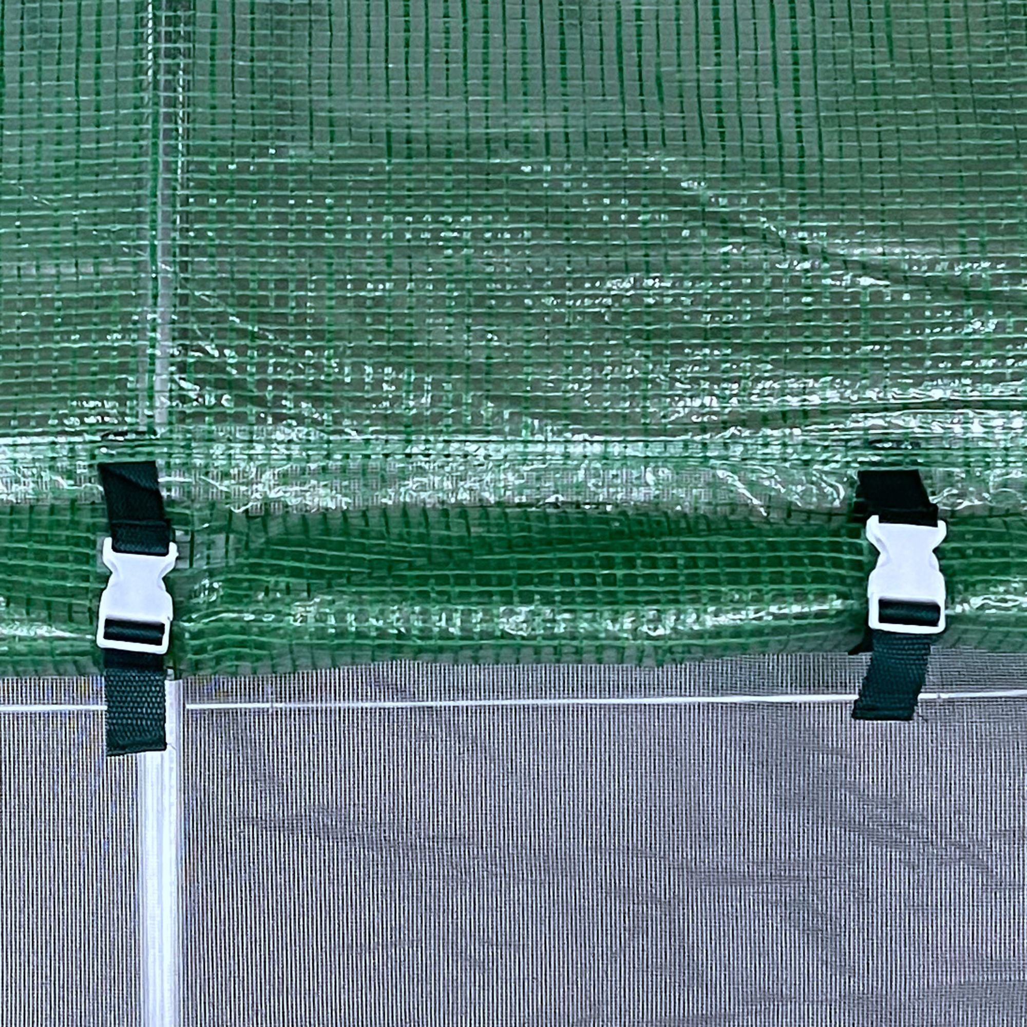 Kozy Reinforced Walk in Polytunnel Greenhouse, 4x3x2 m