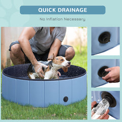 Pawhut Durable Pet Swimming Pool, Non