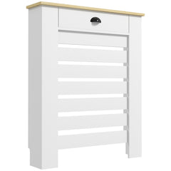 Kozy - 95.5H x 78Wcm Radiator Cover, with Drawer - White
