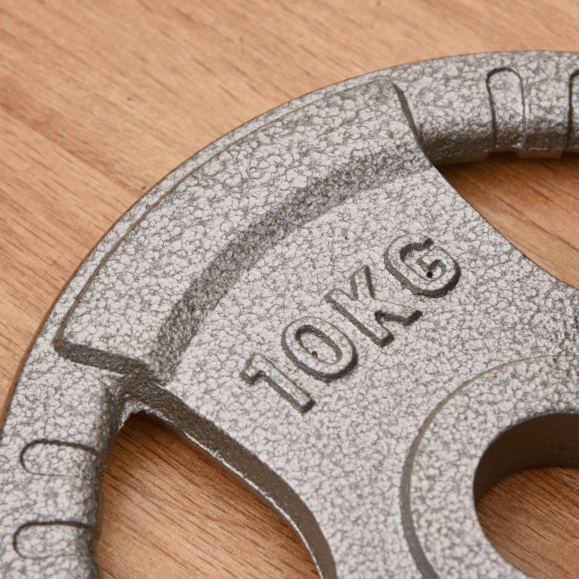 Kozy Set of 2 Cast Iron Weight Plates for 2"/5cm Hole Dumbbell Handle Bar, Barbell Weight 2 x 10kg