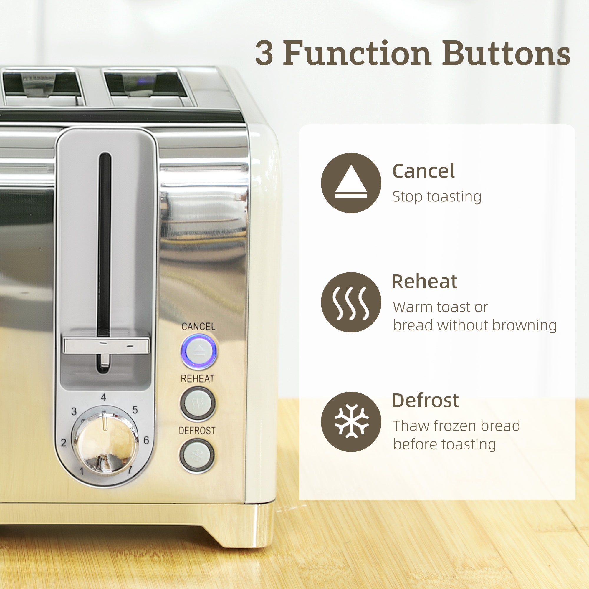 Kozy Retro 3000W Kettle and Toaster Set - Grey