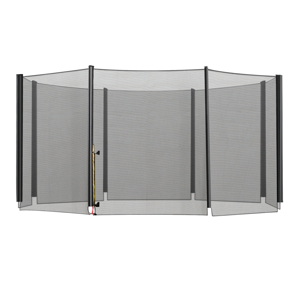 Kozy 13ft Trampoline Net Replacement Safety Net Enclosure Net Spare w/ 8 Poles
