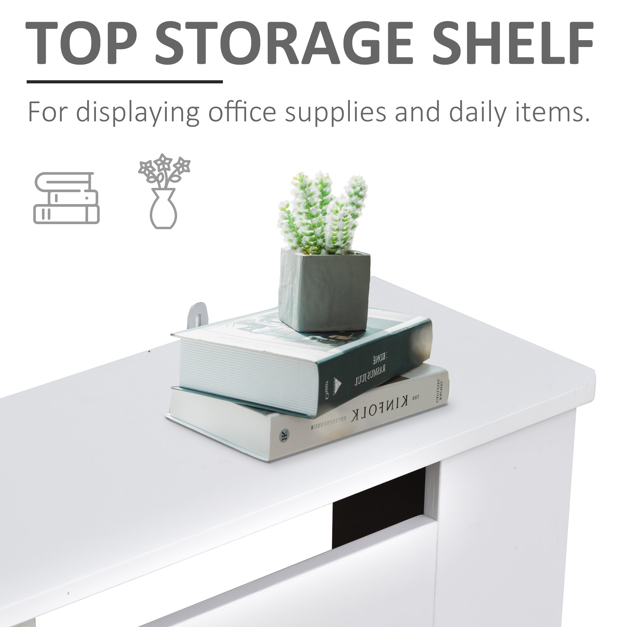 Kozy Wooden Radiator Cover Heating Cabinet Modern Home Furniture Grill Style  White Painted (Small)