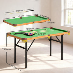 Kozy 4FT Mini Folding Pool Billiards Table