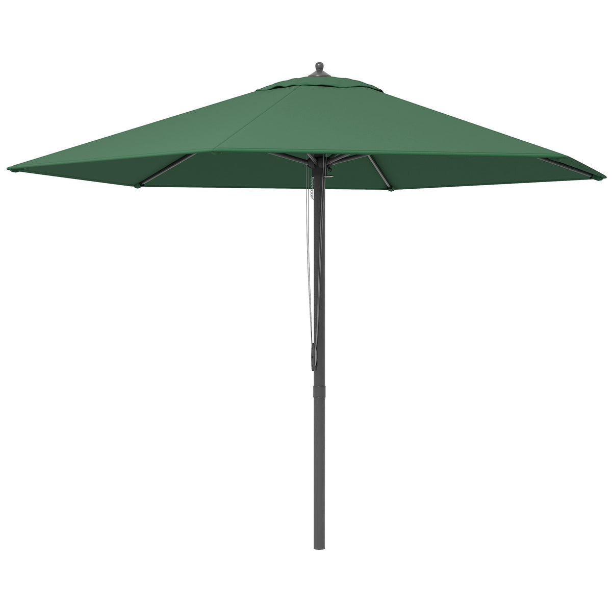 Kozy 2.8m Garden Parasol Umbrella, Round Outdoor Market Table Umbrella Sun Shade Canopy, Green