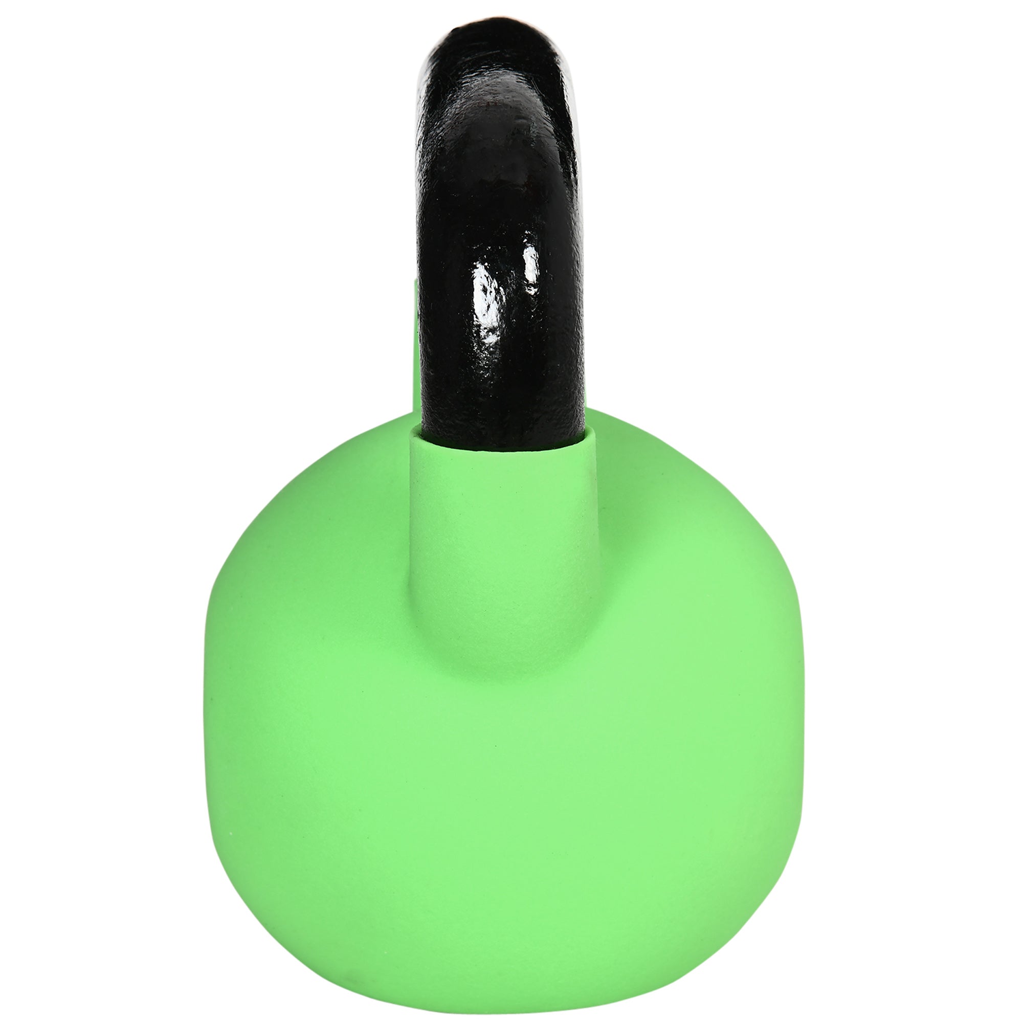 Kozy Soft Kettlebell, 12kg Kettle Bell with Non-Slip Handle for Home Gym Weight Lifting and Strength Training, Green