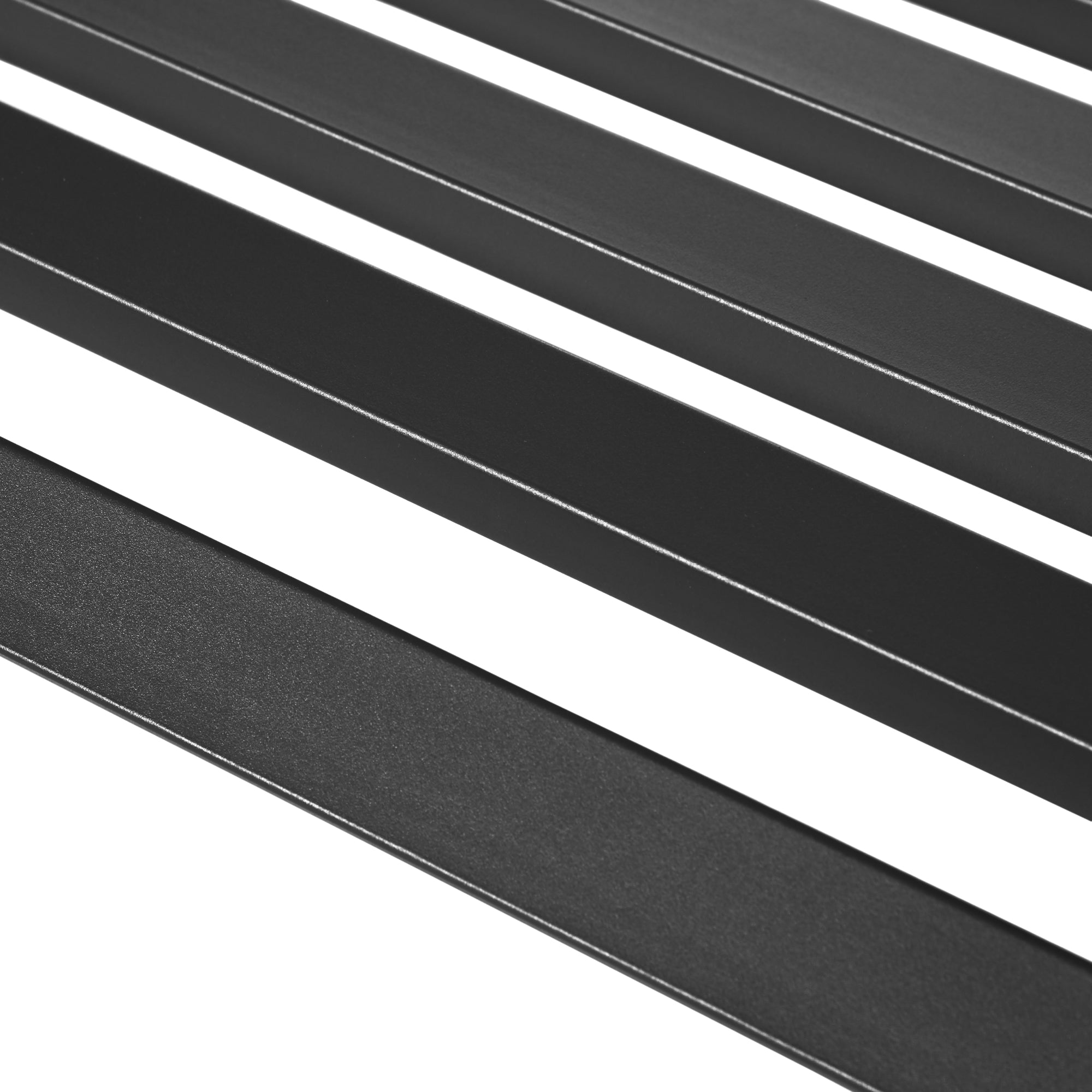 Kozy Stylish 2 Seater Metal Garden Porch Chair Bench Stable Patio Outdoor Park Metal Bench - Black