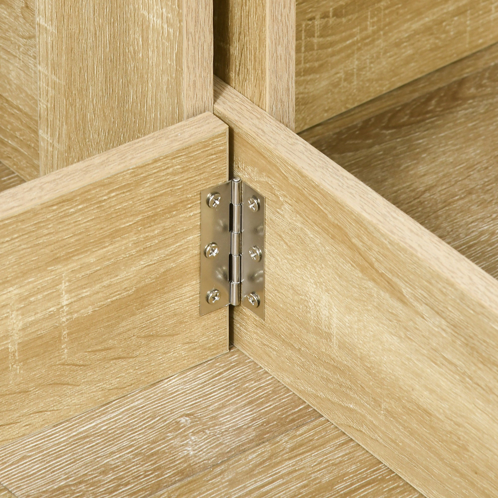 Kozy Space-saving Drop Leaf Table, Folding Dining Table for Small Space, Kitchen, Dining Room, Oak