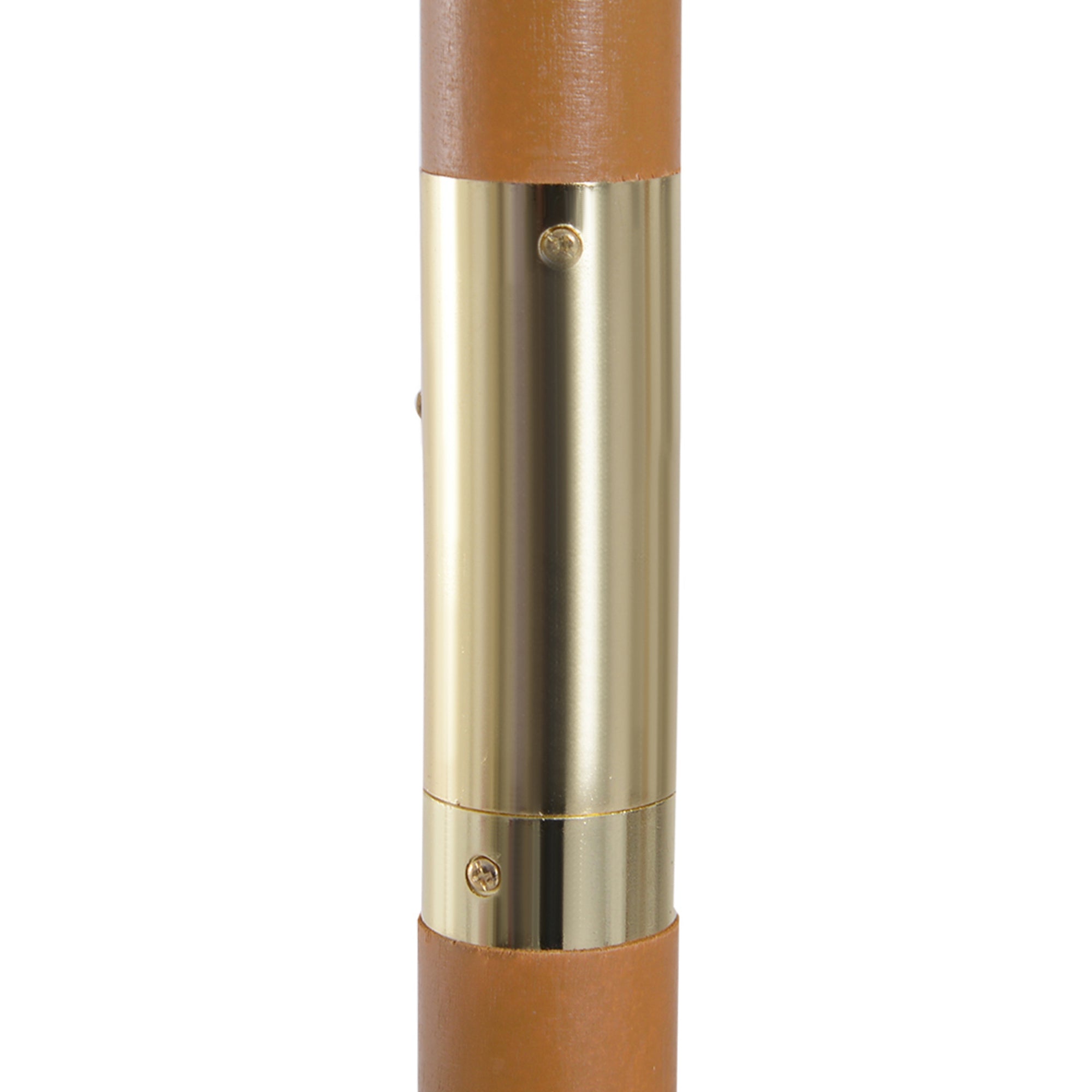 Kozy 3(m) Garden Parasol, Pulley Operated Patio Umbrella, Wooden Table Market Umbrella with Rope Pulley Mechanism and 8 Ribs, Cream White