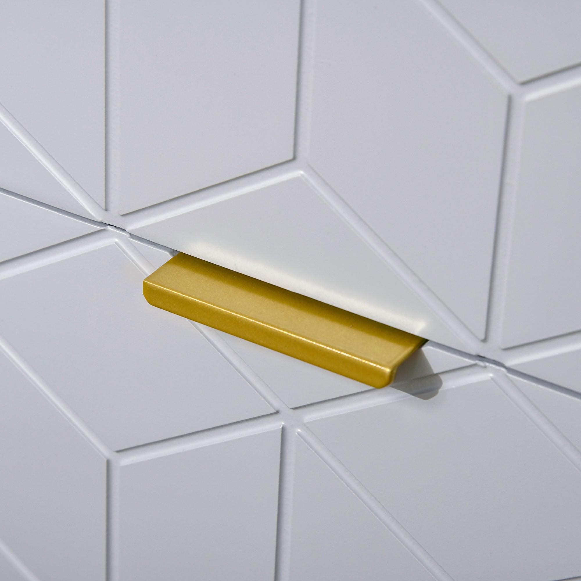 Kozy Bedside Table with 2 Drawers, Side Table, Bedside Cabinet with Steel Frame for Living Room, Bedroom, Grey and White