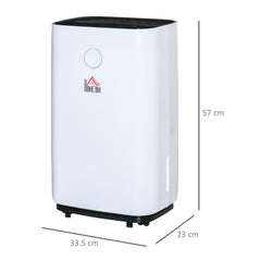 Kozy 16L/Day Portable Dehumidifier for Home, with LED Screen, Sleep Mode, 24H Timer, Electric Air Dehumidifier for Damp Laundry Bedroom Basement