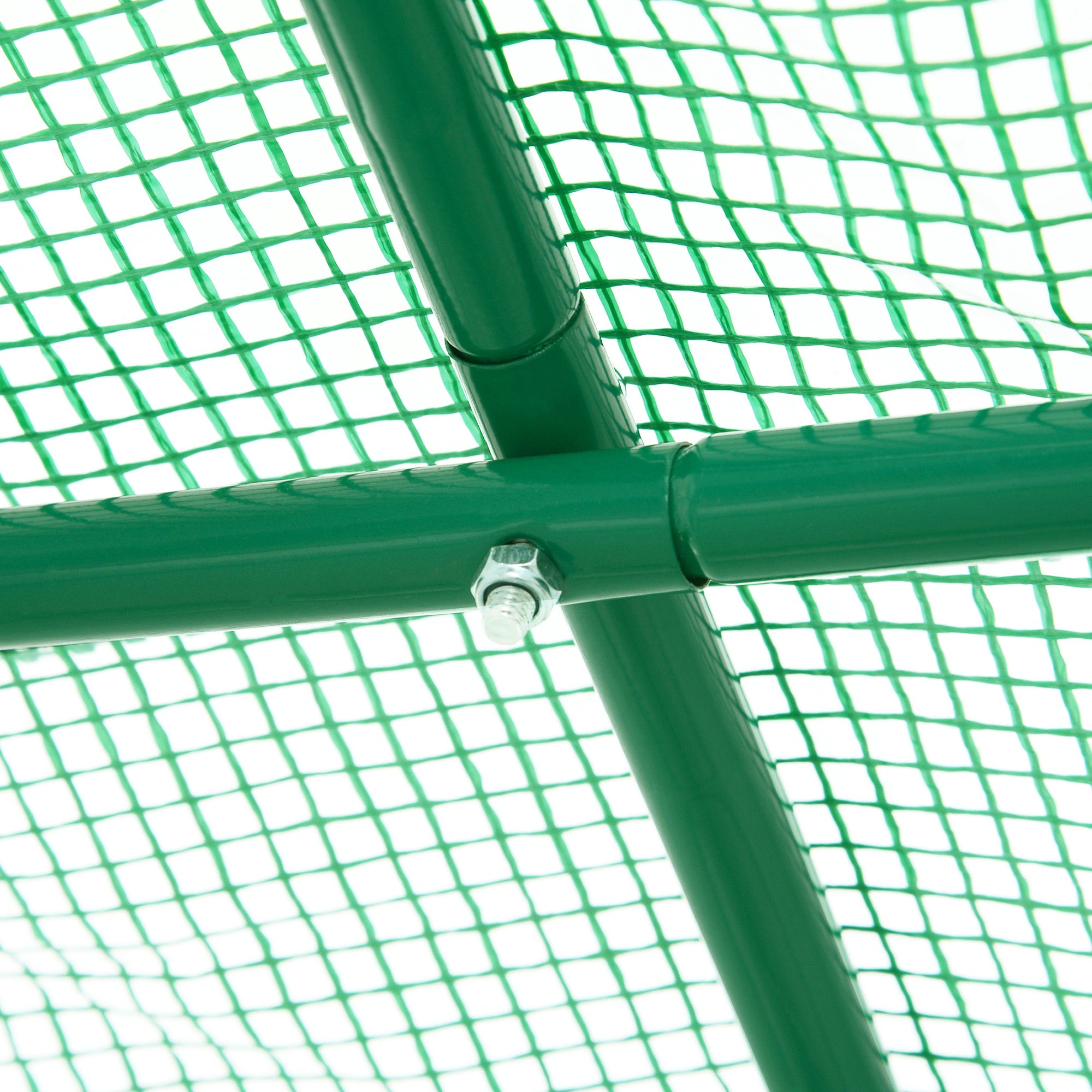 Kozy 245 x 200cm Polytunnel Greenhouse - Green