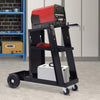 Welding Cart Welder Trolley Garage for Gas Bottles w/ Safety Chain, Wheels
