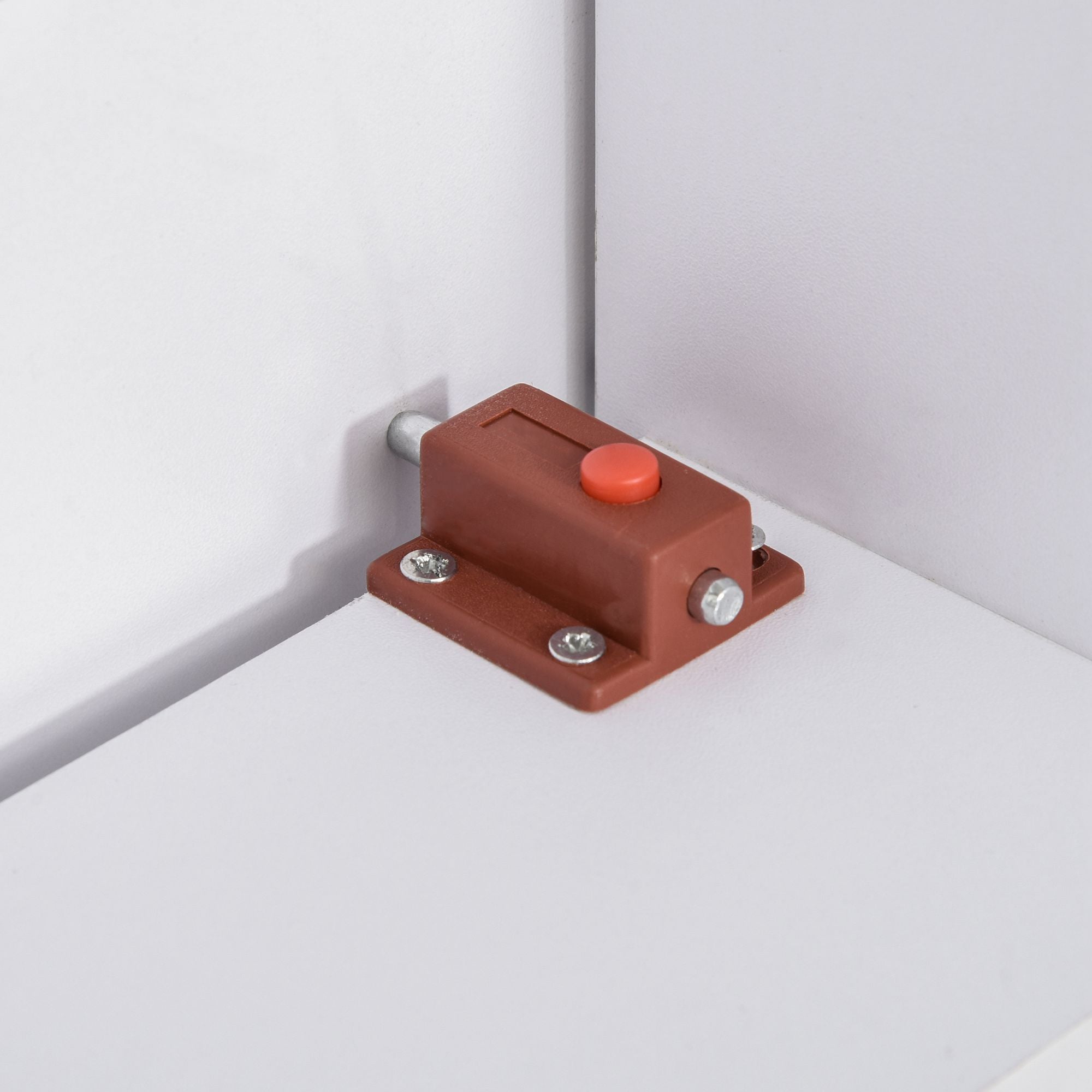 Kozy Space-saving Drop Leaf Table, Folding Dining Table for Small Space, Kitchen, Dining Room, White