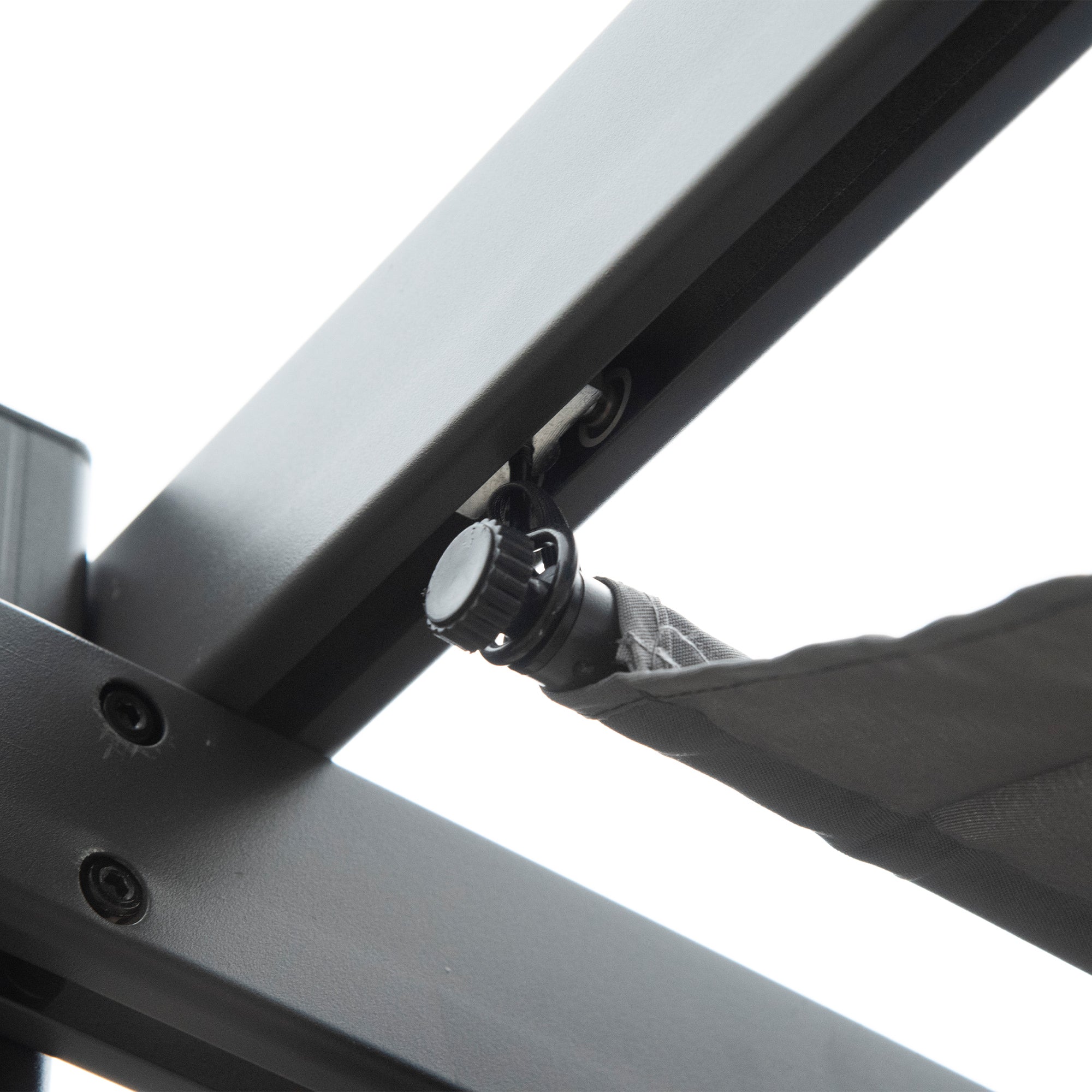 Kozy 3 x 3 m Aluminum Gazebo, with Retractable Roof - Grey