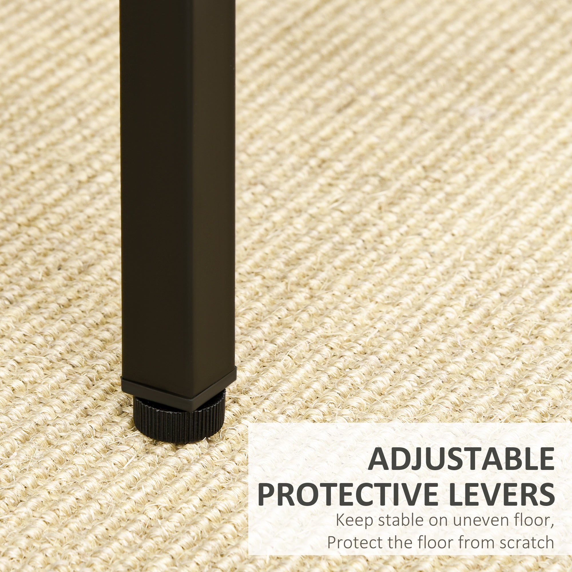 Kozy 5-Piece Breakfast Bar Table and Stools Set, Kitchen Bar Table Set with High Table and 4 Stools, Space Saving Compact Dining Furniture for Small Spaces, Rustic Brown