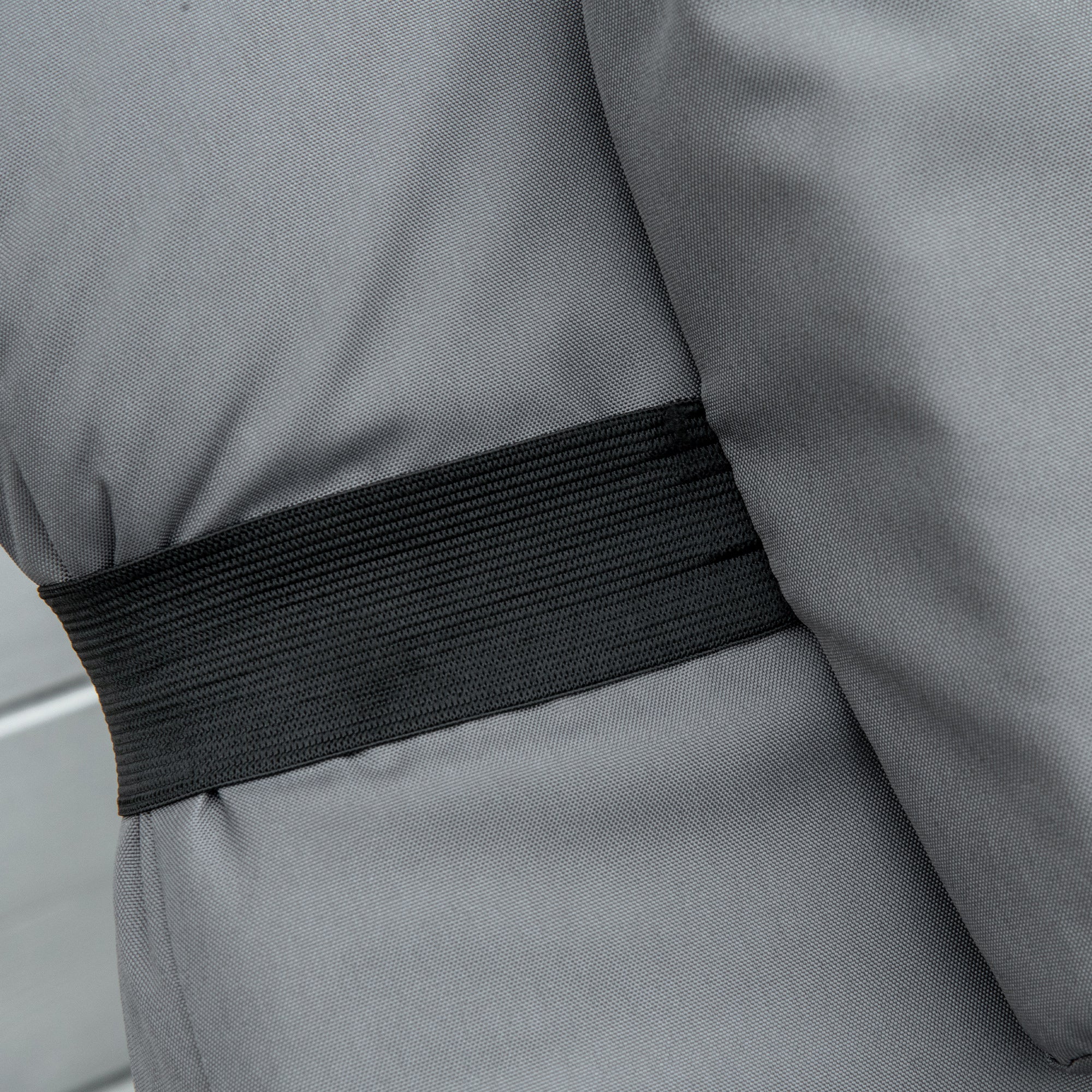 Kozy Rattan Sun Lounger, 5-Level Adjustable Garden Lounger Recliner with Cushion and Headrest, Outdoor Reclining Sunbed, Steel Frame Garden Chair for Patio, Beach, Terrace, Dark Grey