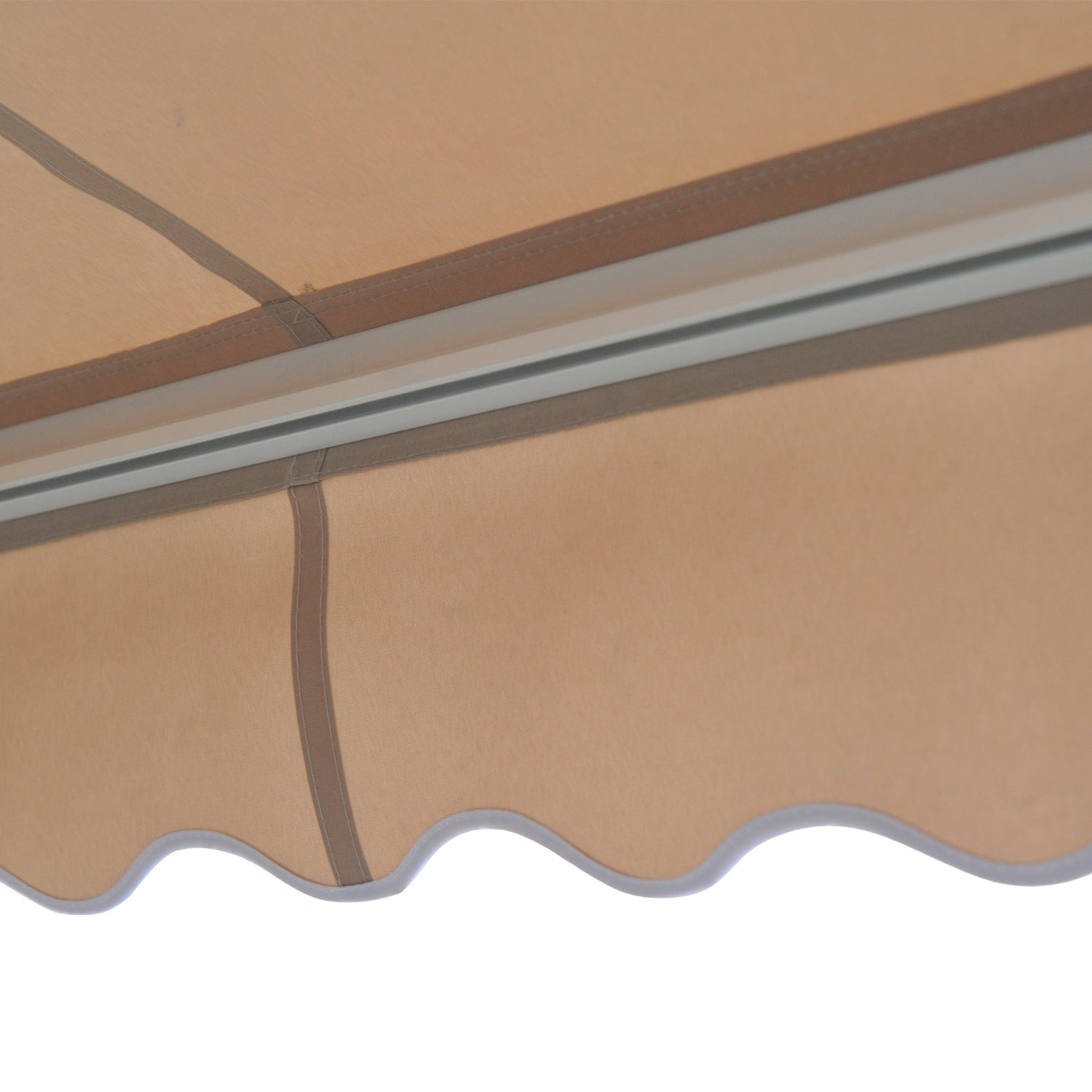 Outsunny 3.5Lx2.5M Retractable Awning