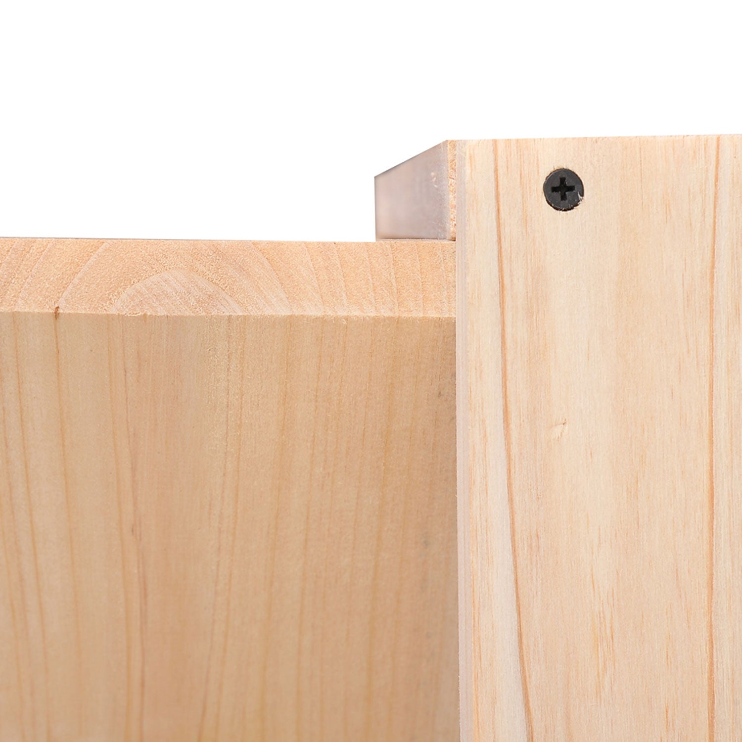 Kozy Wooden Wine Rack for 24 Bottle Square Tabletop Storage Holder Stand