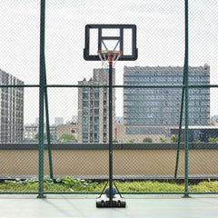 Kozy Portable Basketball Hoop Stand 231-305cm Height Adjustable w/ Moving Wheels