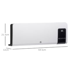 Kozy - 2000W Wall-Mounted Heater, 18-45°C Temperature, White