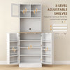 Two-Part Kitchen Storage Cabinet