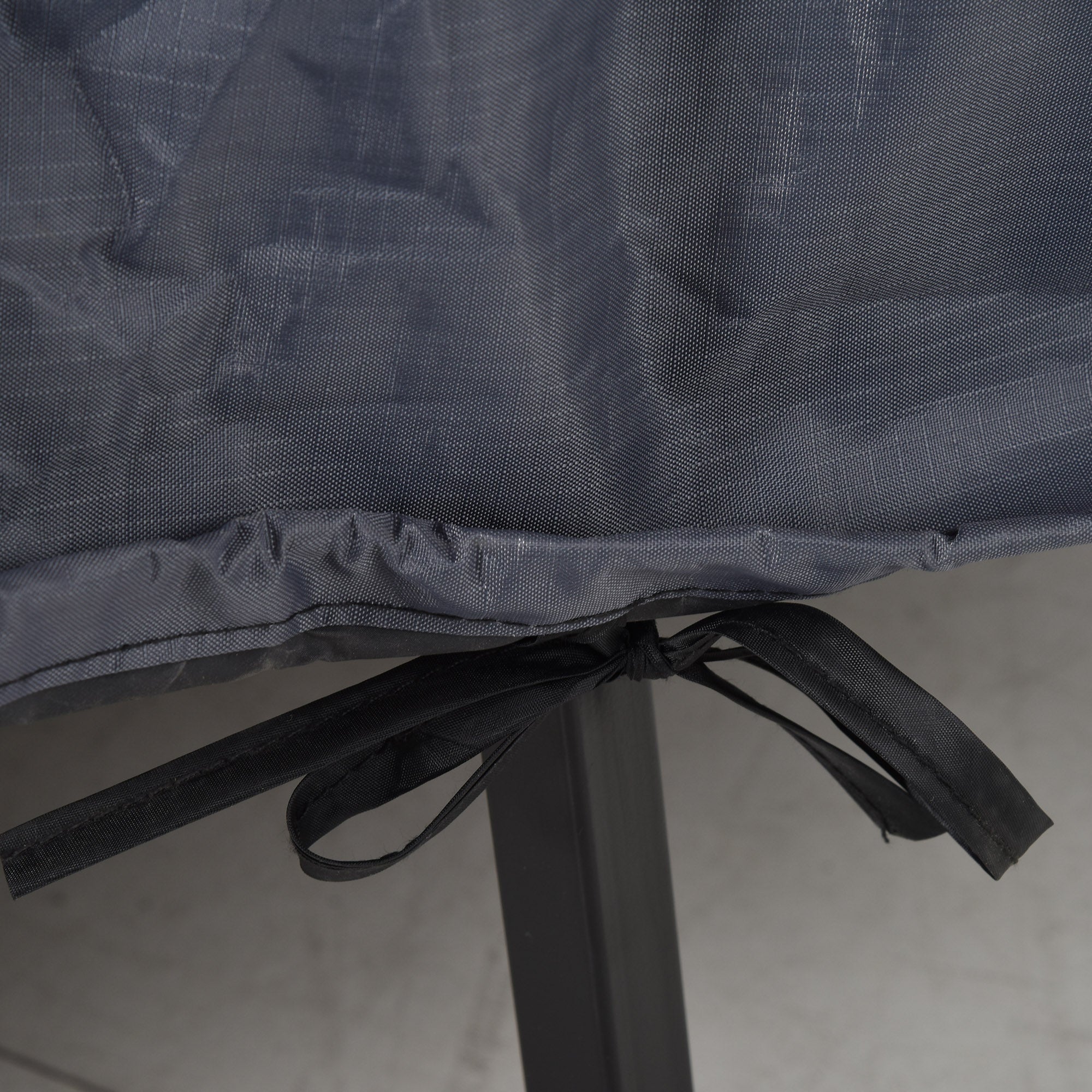 Kozy Garden Furniture Cover, Waterproof Windproof 420D Heavy Duty Oxford Fabric    Rattan Furniture Cover, Rectangular Outdoor Table Chair Set Cover, 235 x 135 x 94cm