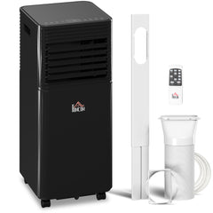 Kozy 7000 BTU 4-In-1 Portable Air Conditioner Unit Cooling Dehumidifying Ventilating  for Room up to 26m², with Fan, Remote, 24H Timer, Window Mount Kit, R290, A Energy Efficiency