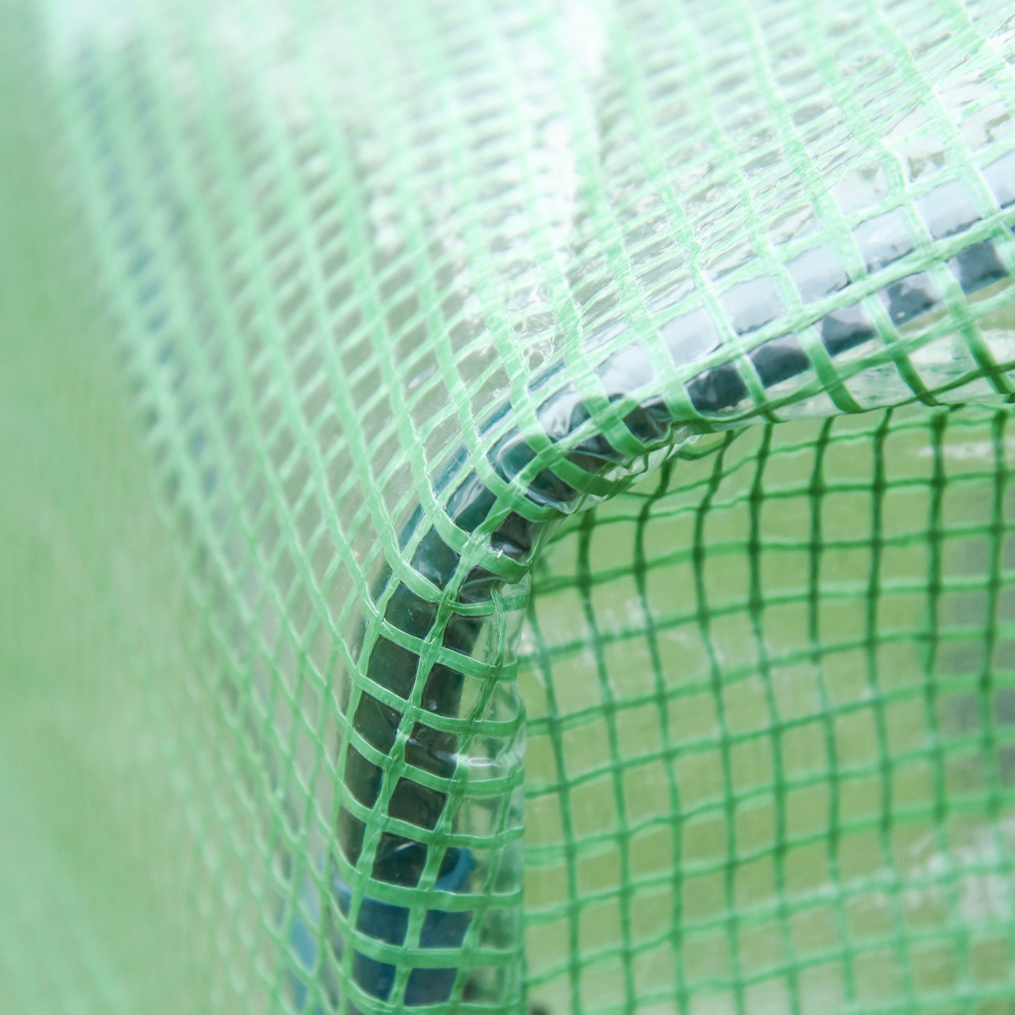 Kozy Walk In Tomato Greenhouse Garden Outdoor Mini Greenhouse Flower Planter Steel Frame with Zipped Door & Window, PE Cover, 180 x 100 x 168CM, Green