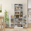 Two-Part Kitchen Storage Cabinet