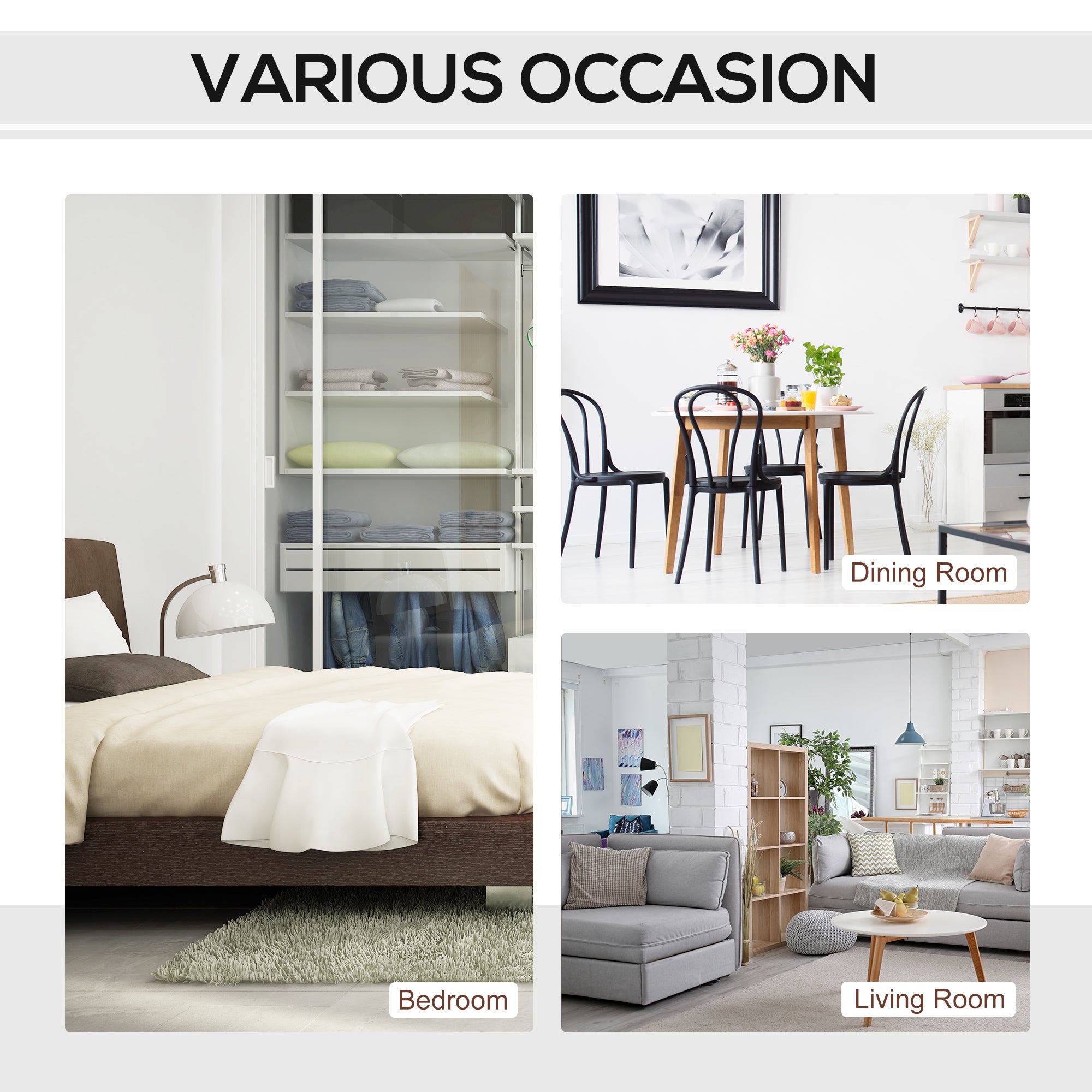 Kozy Modern Side Cabinet Nightstand Home Organizer with 2 Storage Drawer Unit for Bedroom, Living Room